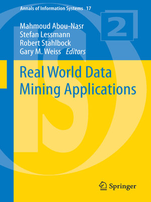 cover image of Real World Data Mining Applications